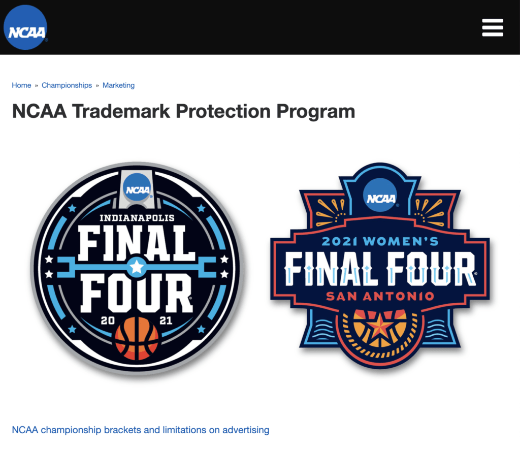 NCAA-Trademark-Protection-Program-Trademark-Lawsuits-and-Trademark-Enforcement-Los-Angeles-Tech-and-Media-Law-Blog-Beverly-Hills-and-Santa-Monica-Los-Angeles-West-Hollywood
