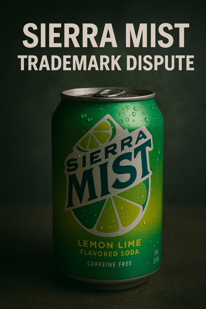 Sierra Mist Trademark Dispute, L.A. Tech and Media Law Firm, California Trademark Litigation Attorney, Los Angeles Copyright Infringement Lawyer, Irvine Intellectual Property Law