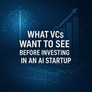 VC investor reviewing AI startup due diligence checklist